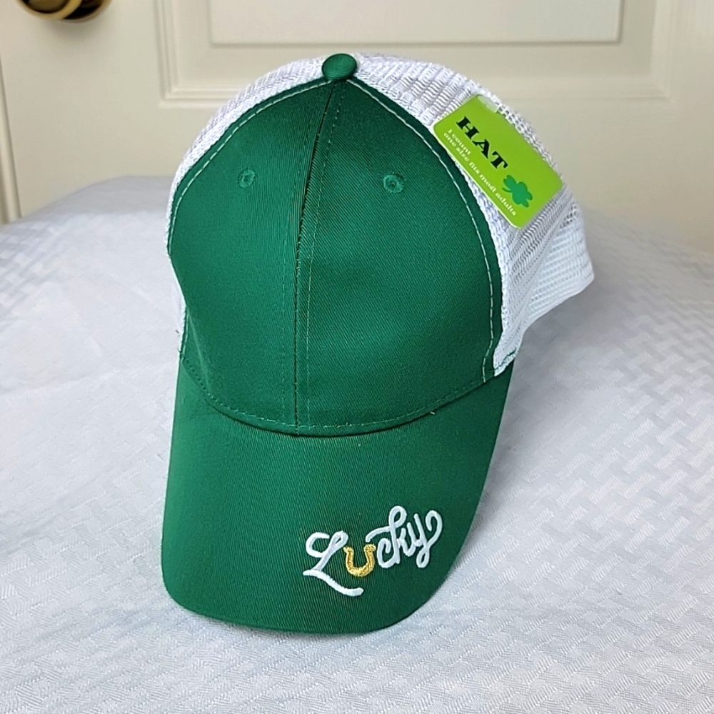 Green Lucky Trucker Hat